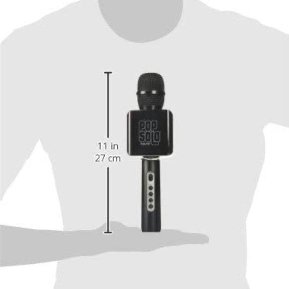 Tzumi PopSolo Portable Wireless Bluetooth Karaoke Microphone Built in Speaker - Picture 7 of 7